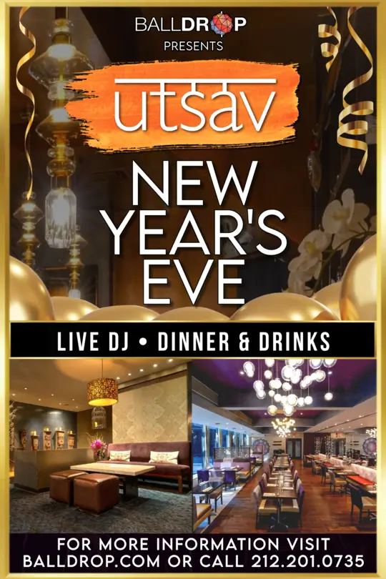 Utsav NYC Times Square New Years Eve 2026