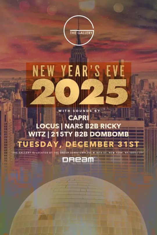 Dream Hotel NYC New Years Eve 2026